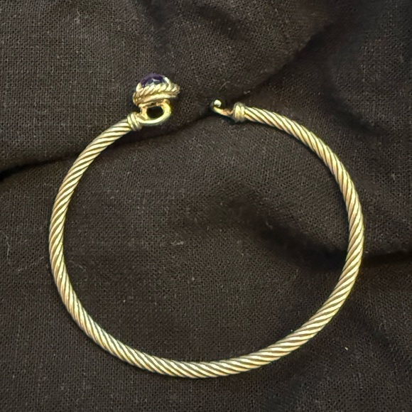 David Yurman Amethyst Petite Chatelaine Bracelet - 3mm - Picture 5 of 6